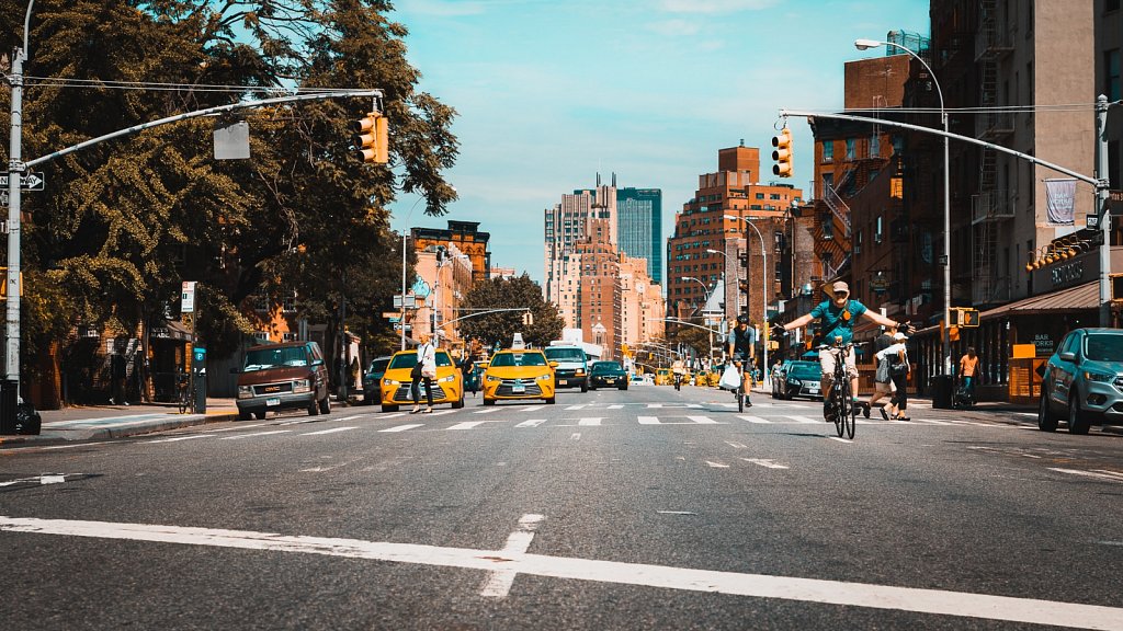 Straßen von New York City